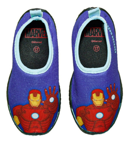 Zapato Acuatico Sandalia Infantil Disney Marvel Iron Man