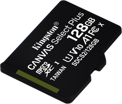 Kingston Canvas Select CANVAS SDCS2/128GB 128 GB (Incluye: Incluye adaptador SD)