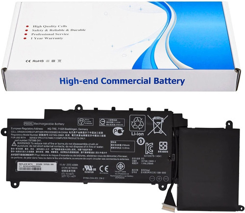 Bateria Hp Ps03xl 11.4v 43wh Hp Pavilion Serie X360