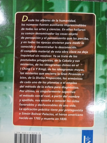 Imagen 2 de 7 de La Arcana De Los Numeros * Jesus Iglesias Janeiro * Kier *