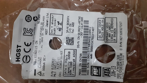 Tarjeta Logica Pcb Disco Duro 320gb Hgst E3330hf (Usado)