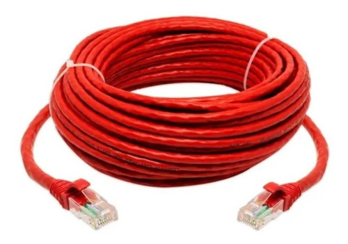 Imagem 3 de 4 de Cabo De Rede Patch Cord Cat6 30 Metros 30m Cat 6 - Utp Rj45