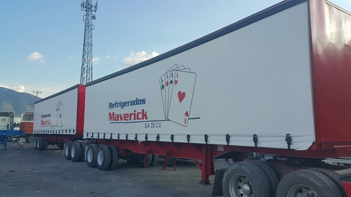 Imagen 10 de 14 de Plataforma Encortinada 2 Ejes 38 Pies Remolques Atro 2022