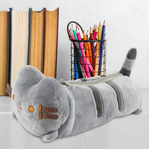 Estuche De Felpa Para Lápices, Bolsa De Maquillaje 24cm