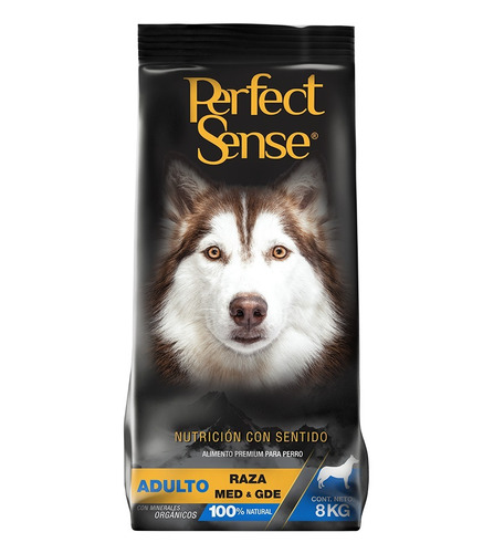 Imagen 1 de 2 de Croqueta Adulto Raza M Y G 8kg Perfect Sense Alimento Perro