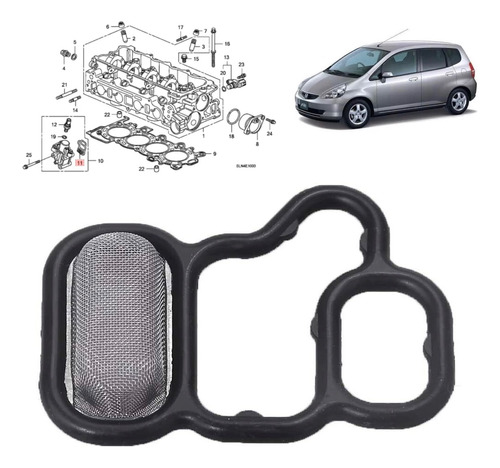 Sello Junta Empaque Valvula Vtec Honda Fit 2006 2007 2008