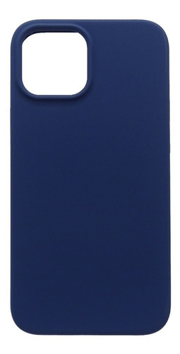 Carcasa Para iPhone 13 Mini Silicon Proteccion Camara Cofolk Color Azul