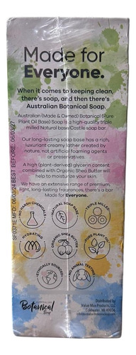 Jabón Australian Botanical Soap 8 Piezas, No Fact.