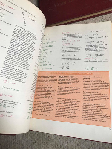 Enciclopedia Tematica Ilustrada 4 Tomos Matematicas Y Otros (Usado)