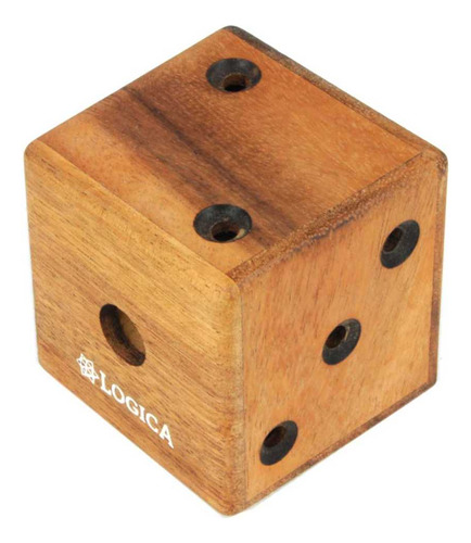 Logica Giochi Dado Labirinto 3d Puzzle Madera Dif. Extrema