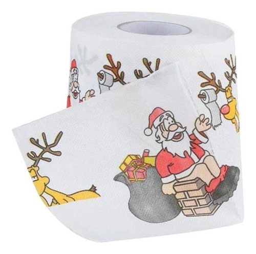 Papel Higiénico De - Papel Higiénico Navideño De 2 Papá