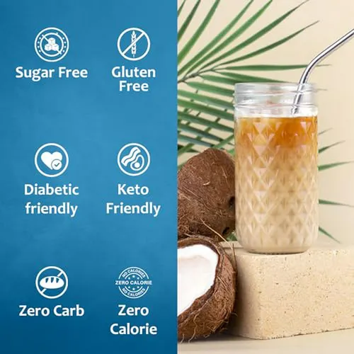 Sirope Sin Azúcar Syruvia Coco - 100% Vegano Y Kosher