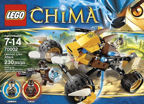 Lego 70002 Chima El Leon De Combate