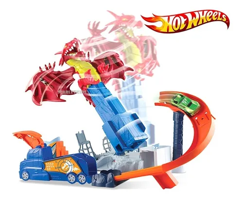 Pista hot wheels dragón explosivo sales