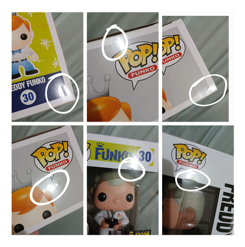 Funko Pop Freddy Emmett 30 Sd Comic Con (caja Dañada)
