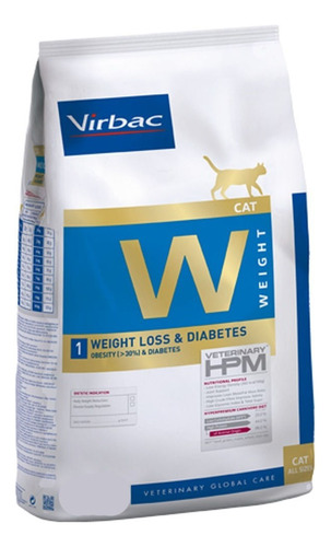 Virbac Hpm Cat Weight Loss & Diabetes 3kg + Regalo Y Envio