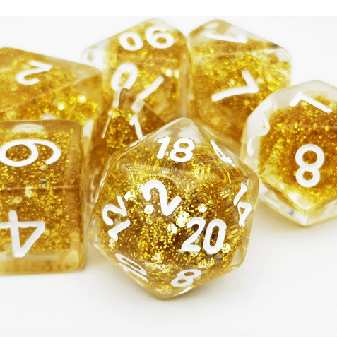 Juego De Dados Pjoy, Para Calabozos Y Dragones, De Resina