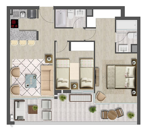 Departamento En Venta Avenida Del Mar La Serena