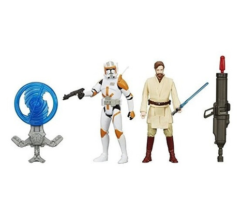 Star Wars Venganza De Los Sith 3,75 Pulgadas Figura 2-pack D