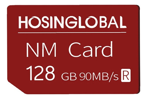 S Tarjeta Hosinglobal 90mb/s 128gb Nm