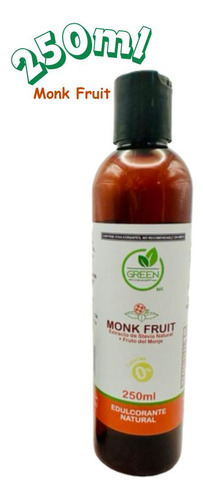 Endulzante Monk Fruit / Fruta Del Monje 250ml Stevia Líquida