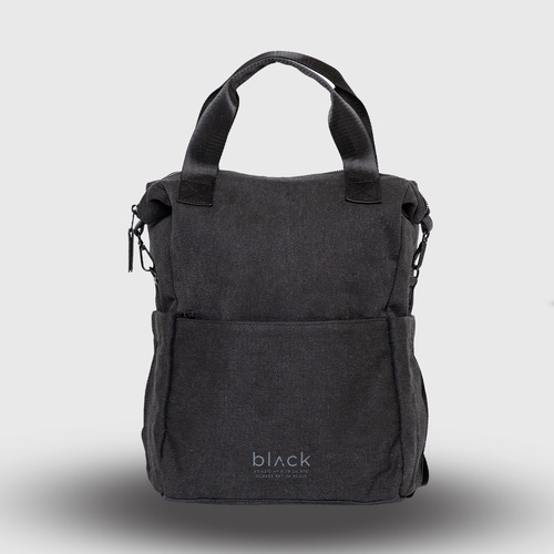 Mochila Canvas Black Black Bubba