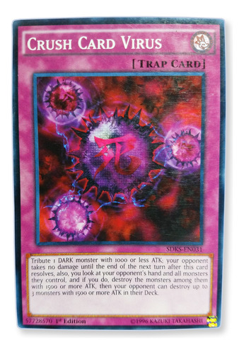 Yugi-oh! Crush Card Virus Sr06-en031 Comun