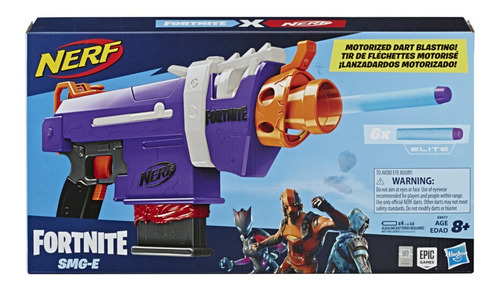 Brinquedo Lançador De Dardo Nerf Fortnite Smg Hasbro E7523