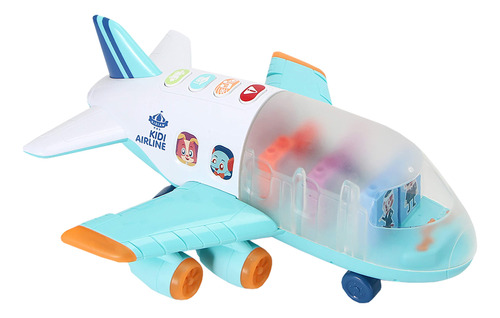 Flybar Kidian Toy Airplane - Juguete Interactivo De Avion Pa