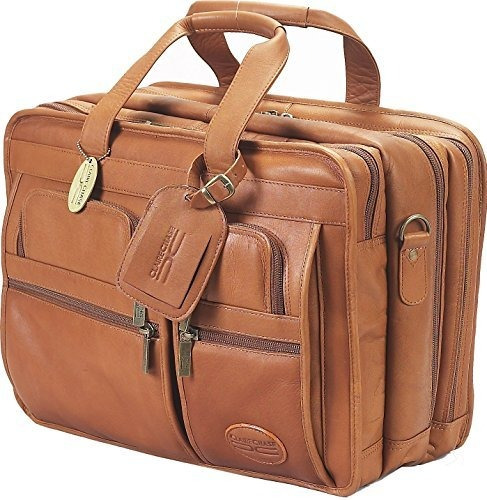 Maletín - Claire Chase Executive Leather Laptop Brief  X