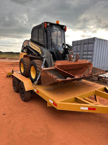 Carretinha Reboque Mini Carregadeira Case Bob Cat Jcb