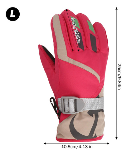 Guantes De Esquí Para Niños Guantes Nieve A Prueba De Viento