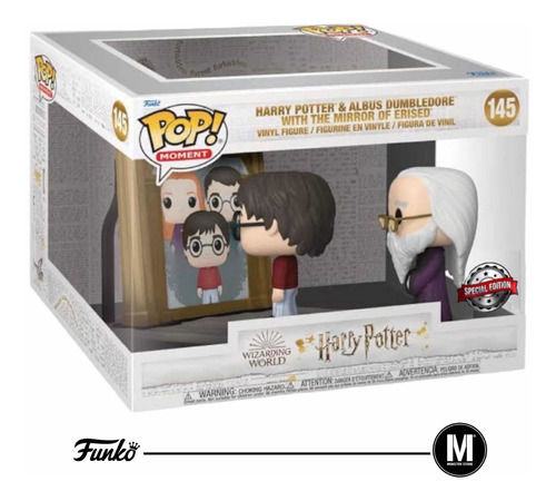 Funko Pop! Harry Potter e Alvo Dumbledore Mirror 145 Funk