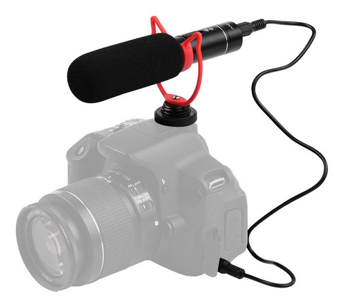 Microfone De Vídeo Andoer Acessórios De Microfone Condensa