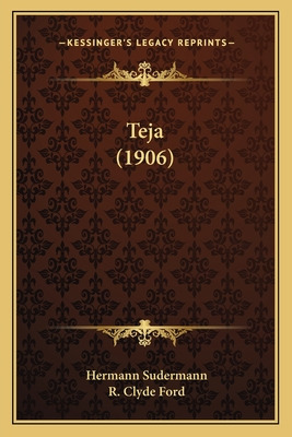 Libro Teja (1906) - Sudermann, Hermann