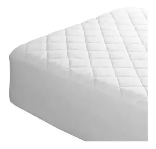 Cubre Colchon King 2x2 Protector Matelasseado Haussman