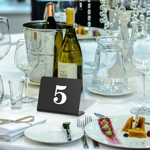 10 Unidades Pizarras Acrílicas Pequeñas, Para Restaurante
