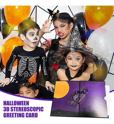 Tarjeta Emergente De Halloween Tarjeta Emergente De Hallowee