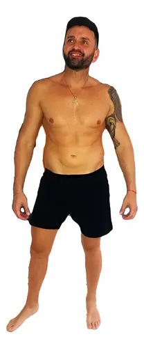 Short Bermuda Pijama Hombre Verano Algodon Fresco Sheli 441