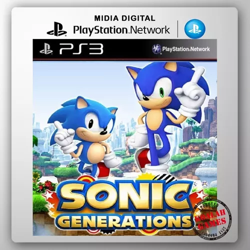 SONIC GENERATIONS - PS3 MÍDIA DIGITAL - LS Games