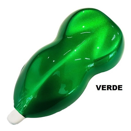 Imagen 4 de 4 de Pintura Candy Verde En Aerosol Kit Completo X 4 U.
