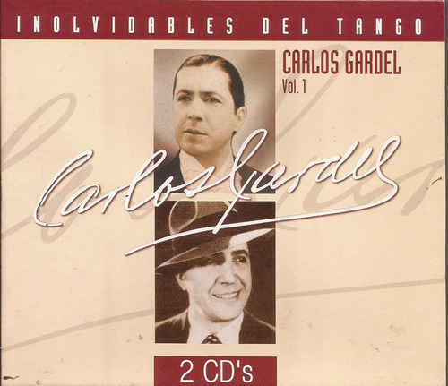 2 Cd's Carlos Gardel Inolvidables Del Tango 