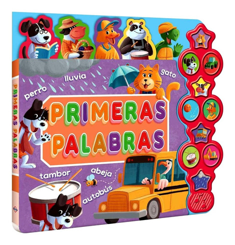 Libro Primeras Palabras 10 Sonidos