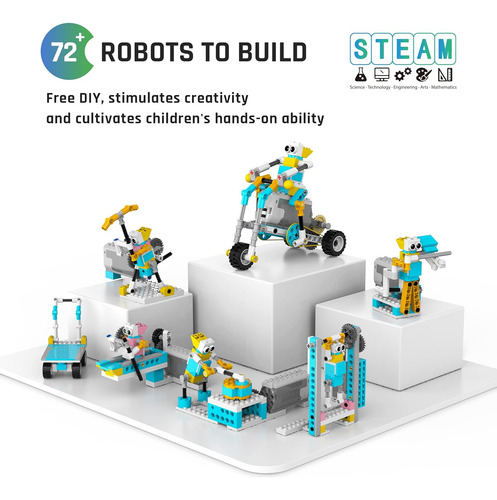 Makerzoid Robot Inteligente, Kit De Robótica Stem 72 En 1