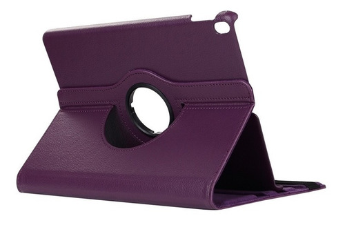Imagen 4 de 7 de Funda iPad Air 3 2019 Pro 10,5 Giratoria 360° Símil Cuero #