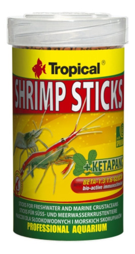  Alimento Tropical Shrimp Sticks | Gambas Crustáceos | 250ml