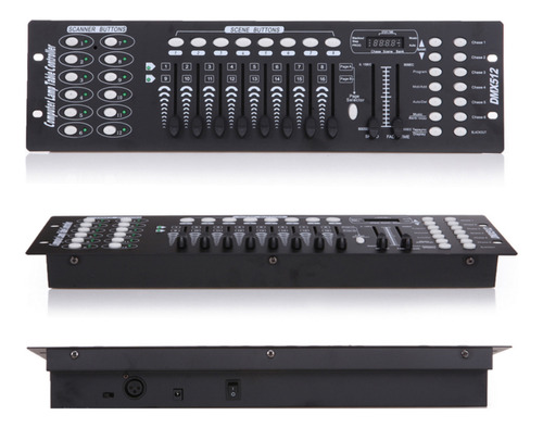 Mesa Dmx 512 Com 192 Canais Para Efeitos Como Strobo