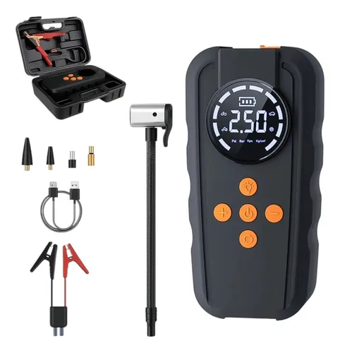 Mini Compresor Portatil De Auto Inflador Aire Partidor 12v