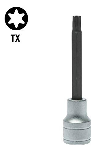 Socket Torx Tx 1/2 Pulgada 3.9 Pulgadas Extralarga Cromo Van