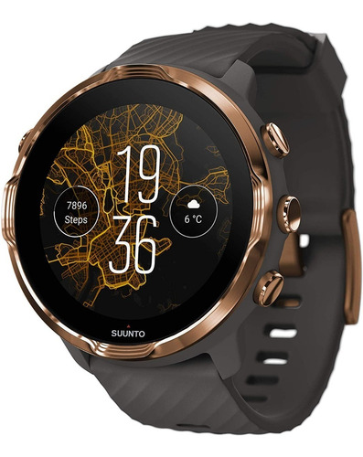 Suunto 7 Grafito Reloj Smartwatch Deportes Wear Os Google